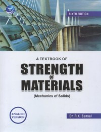 Image of A Textbook Of Strength Of Materials
