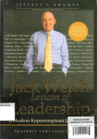The Jack Welch Lexicon of Leadership